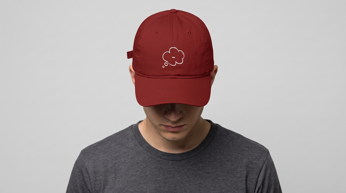 No Thoughts Graphic Cap