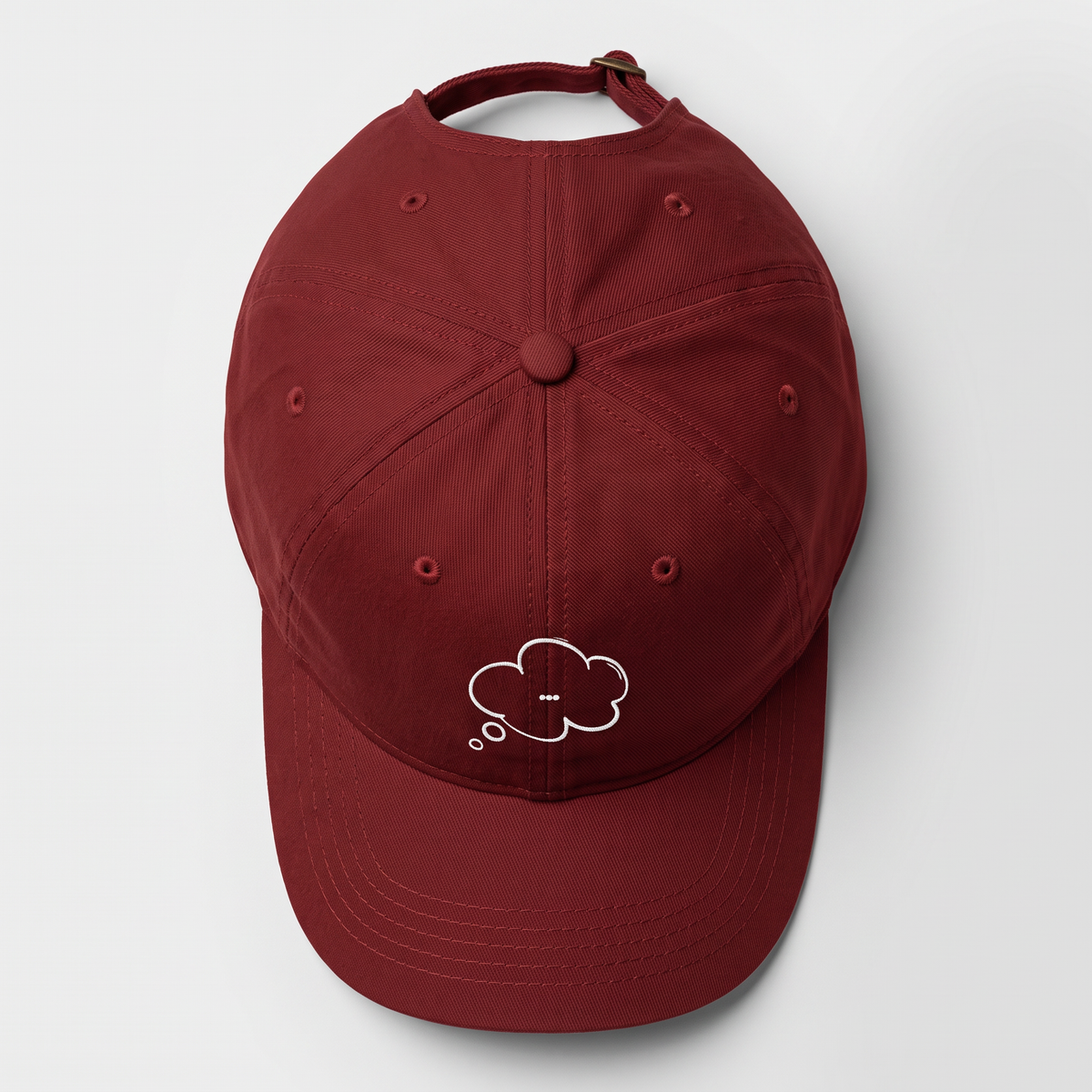 No Thoughts Graphic Cap